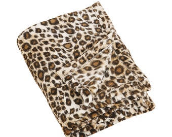 Multi Spot Cheetah Minky Blanket main image 1