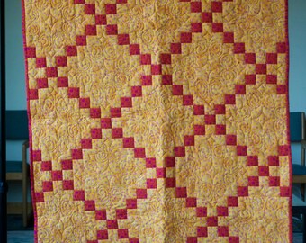 Fruit Punch Irish Chain Quilt