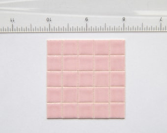 25 Miniature Tiles - colour 17200 - 5/12 x 5/12 inch