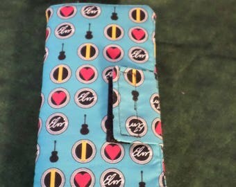 Elvis , Credit Card Organizer Wallet, Gift Card Holder, Womans Wallet, Hand Made, Ready to ship.