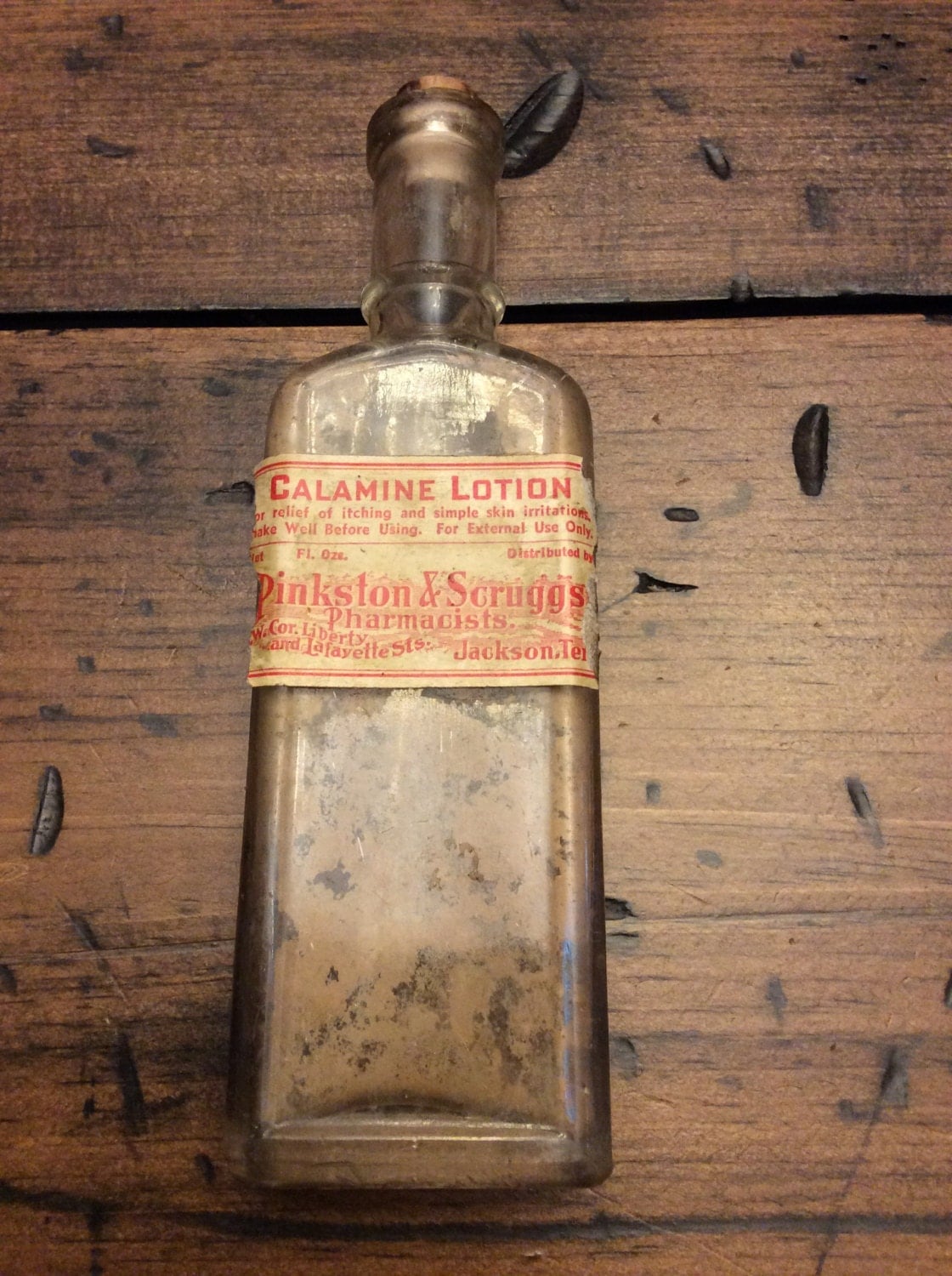 Poison Bottle Calamine Lotion Poison Ivy by VintageCatTastrophe