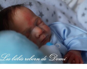 1 Reborn baby boy hyper-realistic premature to order