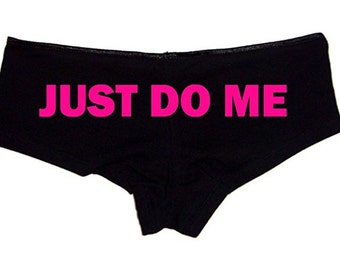 Just Do Me Women's Cotton Bikini Bottom Panties