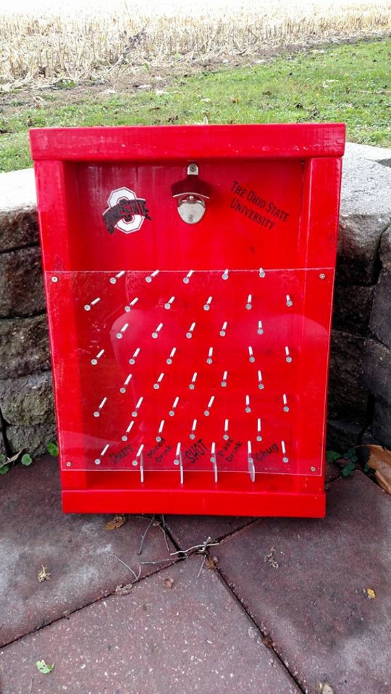 Bottle Cap Plinko Drinko Plinko beer game drinking game