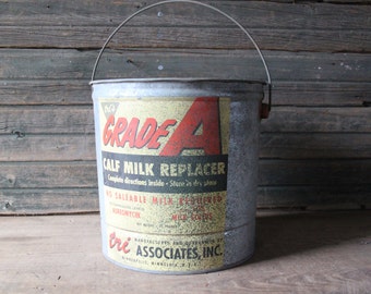 Grade A calf milk replacer pail