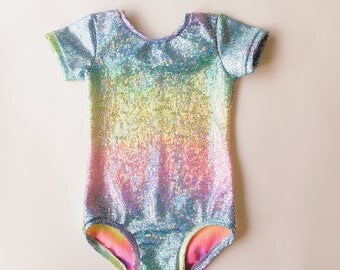 Unicorn Leotard, Cake Smash Outfit, Dance Costume, Girls Gym Outfit, Toddler Dancing, Bespoke Gymnastic Leotard, Ballet Present, Baby Ballet