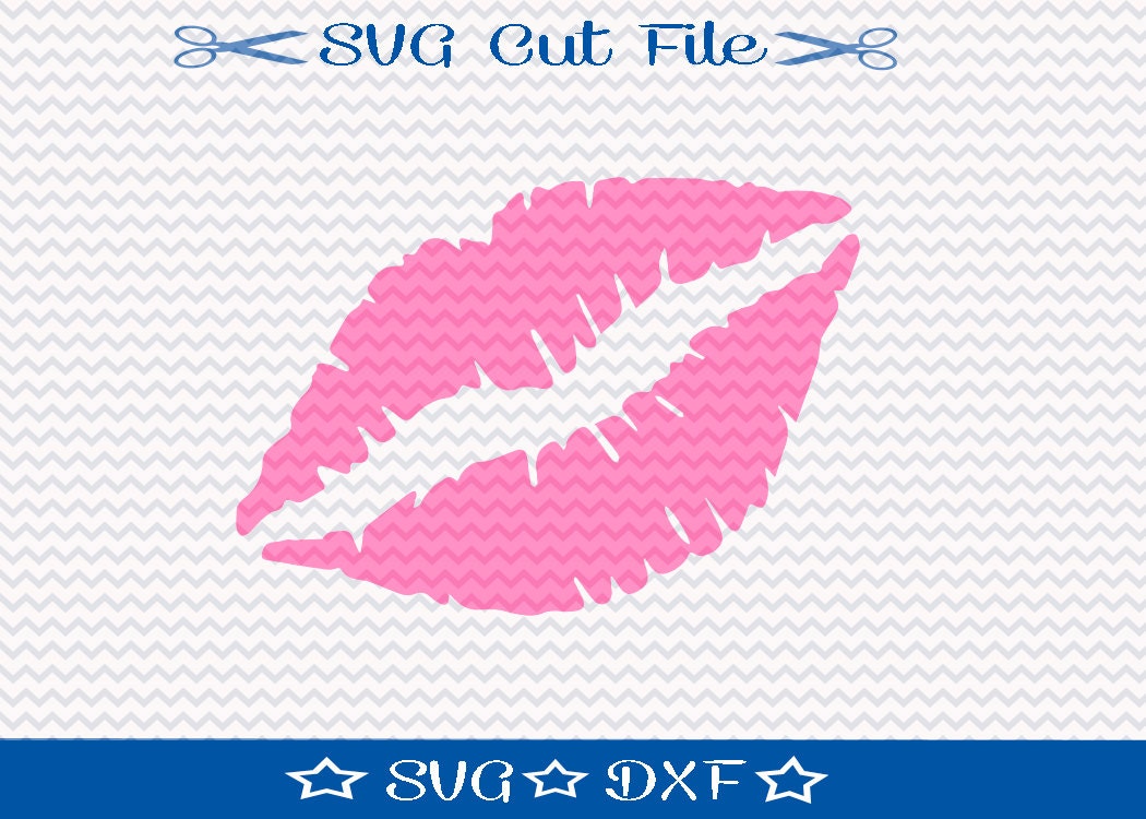 Download Lips SVG File / SVG Cut File / SVG Download / Silhouette