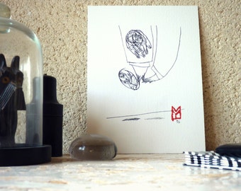 Drawing ink - drawing ink - Digital limited edition / signed / numbered