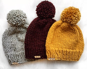 faux for pom fur pom knitting Pom Etsy Massive Hat similar on Items in to Dark Pom Grey
