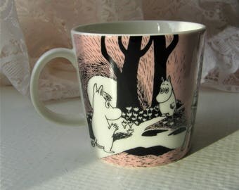 Arabia Moomin Mug: Love, Designed By Tove Slotte-Elevant For Arabia Finland In 1996