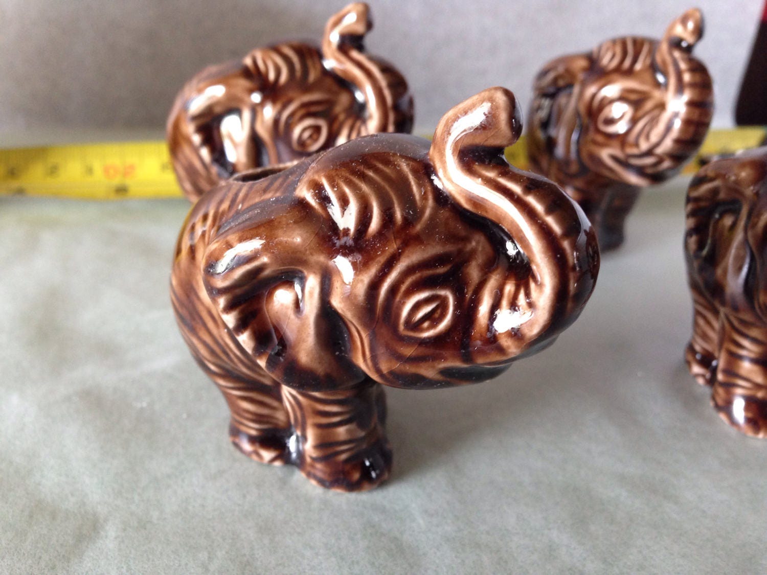 Vintage Ceramic Macrame Beads from PeepersYarnBarn on Etsy Studio