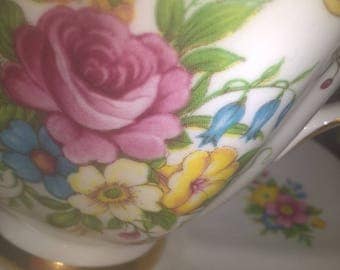 Vintage tea cup and saucer by Royal Adderley