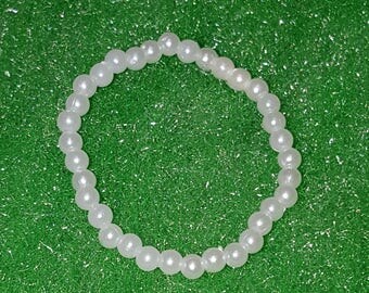 Beaded Elastic Bracelet for Infant Baby Reborn Silicon OOAK Toddler