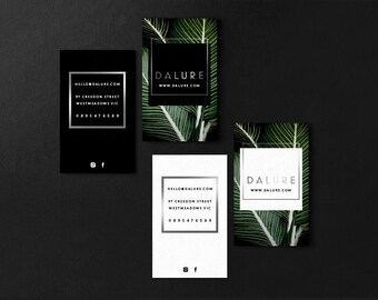 Dalure • Premade Minimalist Natural Business Card Design