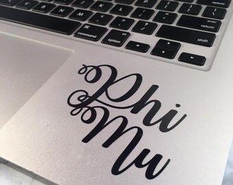 Phi Mu Decal