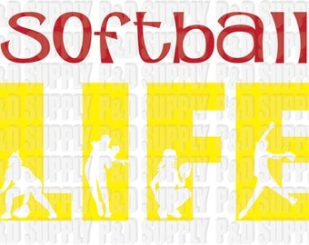 Free Free 348 Live Love Softball Svg SVG PNG EPS DXF File