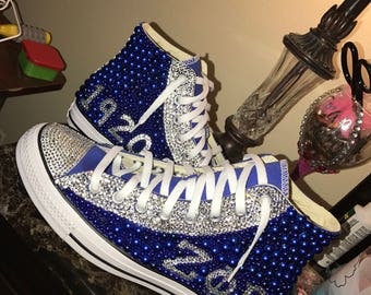 Blinged out converse | Etsy