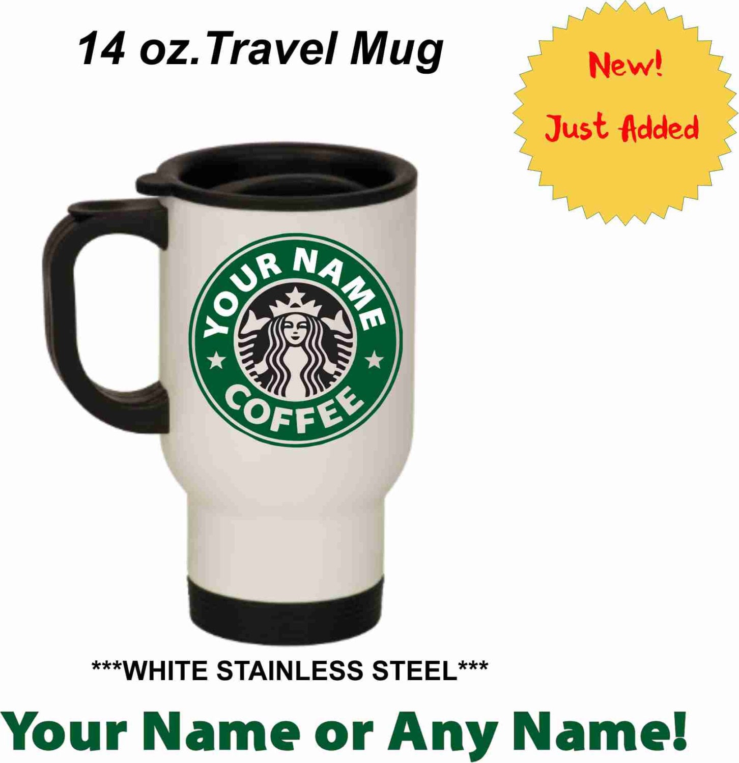 Personalized Starbucks Travel Mug Starbucks Coffee Starbucks