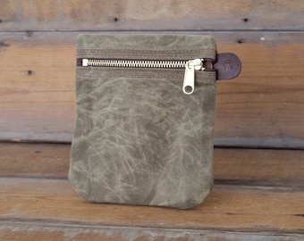 SALE! Waxed Canvas Organizer