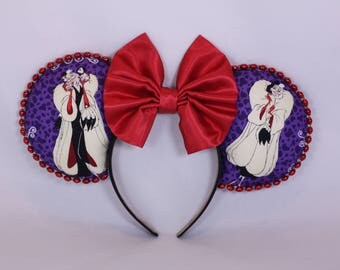 Disney Ears Cruella Deville