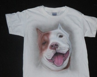 Custom Pet airbrushed T Shirts
