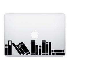 Books Decal - Bibliophile Decal - Bookcase Decal - Library Decal - Laptop Decal - Macbook Decal - Book Sticker - Car Decal - Bumper Sticker