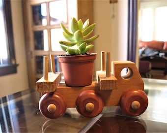 The Montgomery Schoolhouse Vermont Wooden Toy Truck