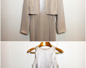 Lot De 3 Jupes Costume Sag Harbor Norton Jones - Taille 12/14 Petite - Laine Mélangée, Occasion