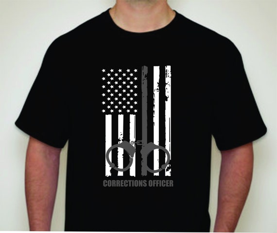 Corrections Officer T-shirt Corrections officer apparel