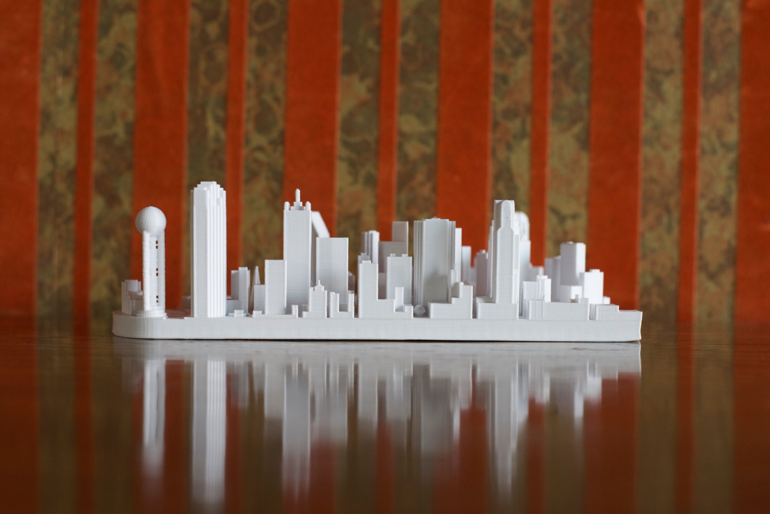 Dallas Texas City Skyline / Downtown Model 3D Printed