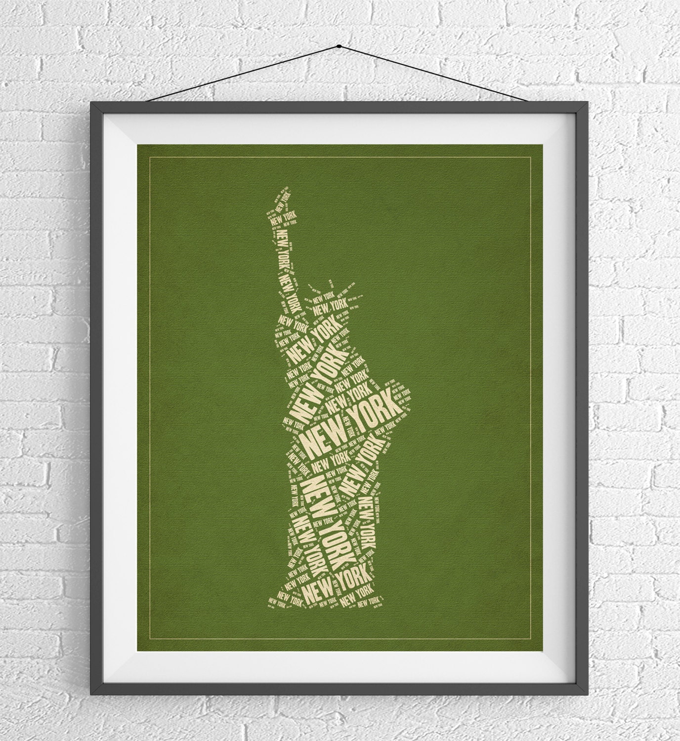 Statue of Liberty Word Cloud Art Word Art Word Collage Word