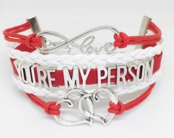 You're My Person, Youre My Person, Best Friend Gift, Best Friend Birthday, Best Friend Valentine, Gifts for Girlfriend, Valentines Gift