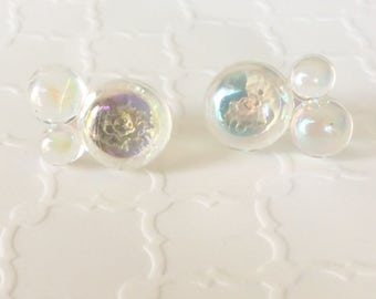 Bubble Earrings ~ Cute Jewelry for Girlfriend ~ Everyday Cute Earrings ~ Bubble Post Earrings ~ Earrings Girlfriend ~ Simple Cute Earrings