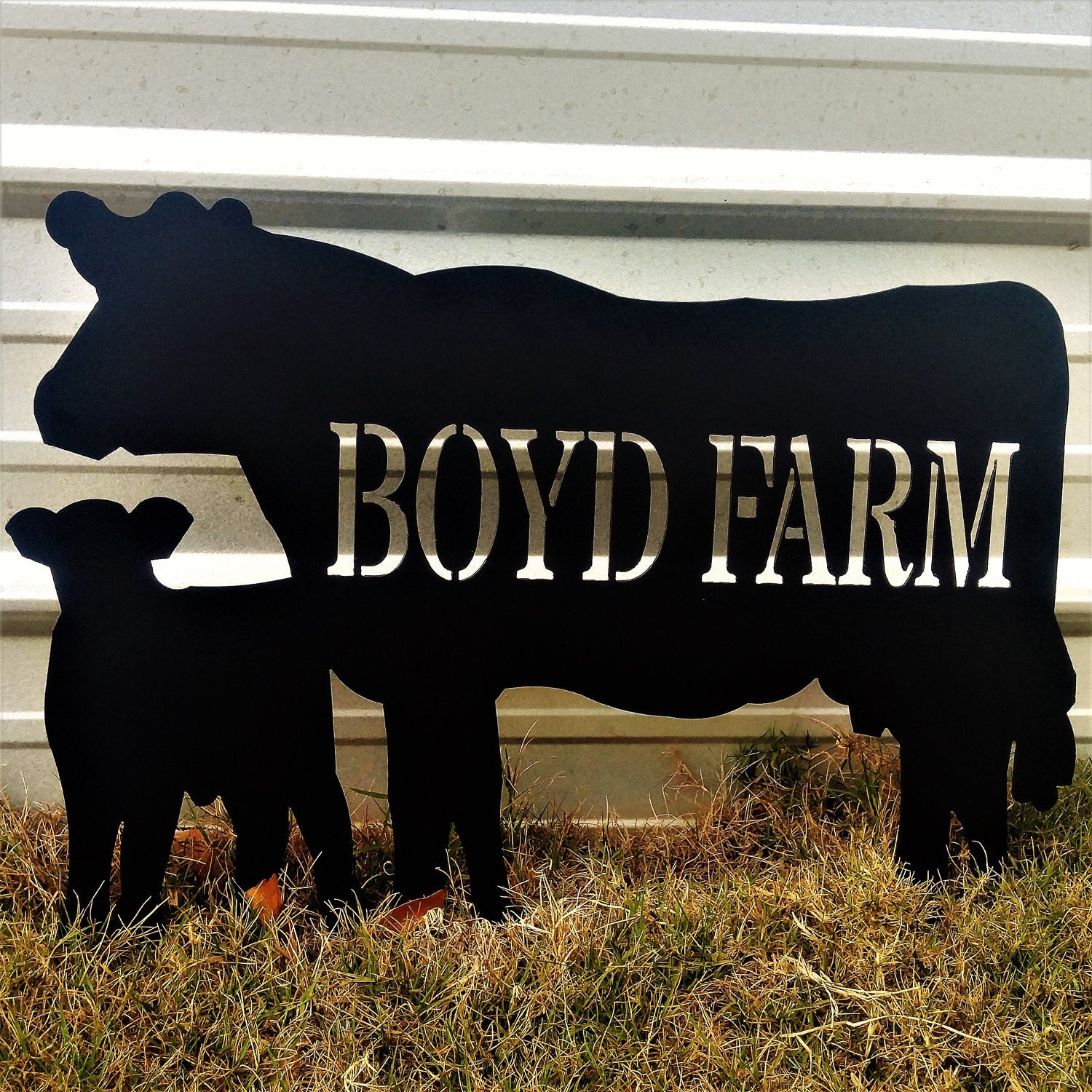 Farm Sign Custom Farm Sign Ranch Sign Cow Sign Cattle