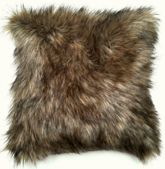 brown bear pillow