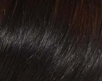 OFF BLACK Human Remy Hair Extensions, Full Head Extensions, Clip In Hair Extensions, Wefts Extensions, Real Hair, 100% Human Hair Extensions