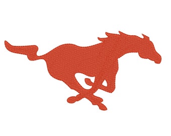 9 Size SMU Mustangs Aztecs Embroidery Design College Football Embroidery Designs Instant Download Machine Embroidery Designs PES