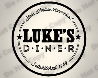 Download Lukes diner svg | Etsy