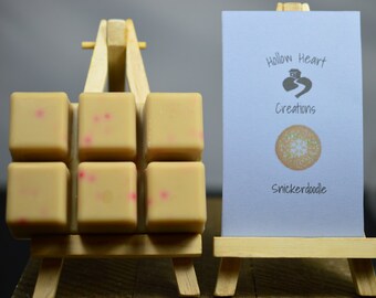 Snickerdoodle Scented Soy Wax Melts, Cinnamon, Sugar, Nutmeg, Cookie, Sweet