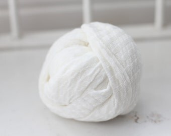 Off White Textured Wrap, White Wrap, Natural Prop, Newborn Prop, Photography Prop, Newborn Wrap