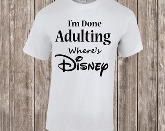 going to disney world shirt