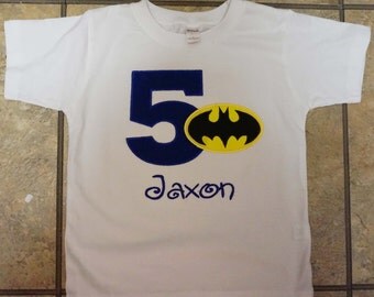 Batman Birthday Shirt