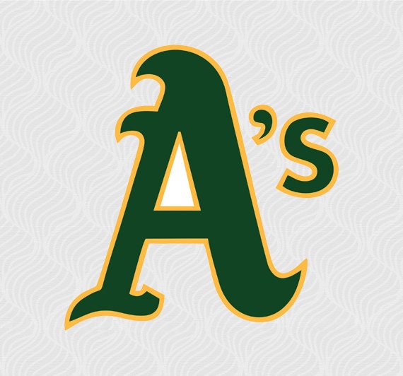 Oakland Athletics Logo SVG DXF EPS Cut Vector by SVGartstudio