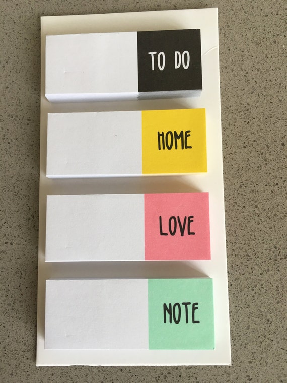 Items similar to sticky notes on Etsy