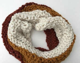 Ombre Infinity Scarf: Fire