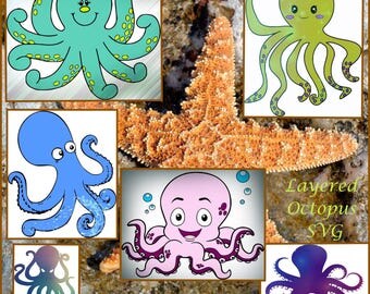 Download Octopus svg | Etsy