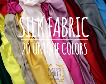 Silk Satin Fabric, Soft Luxury Wedding Silk Fabric, Lingerie Lining Silk Material, Wholesale Silk Fabrics, Silk Fabric By Yard - 1.50m wide