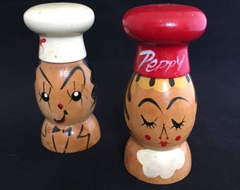 Woodpecker Woodware Salt and Pepper Shakers