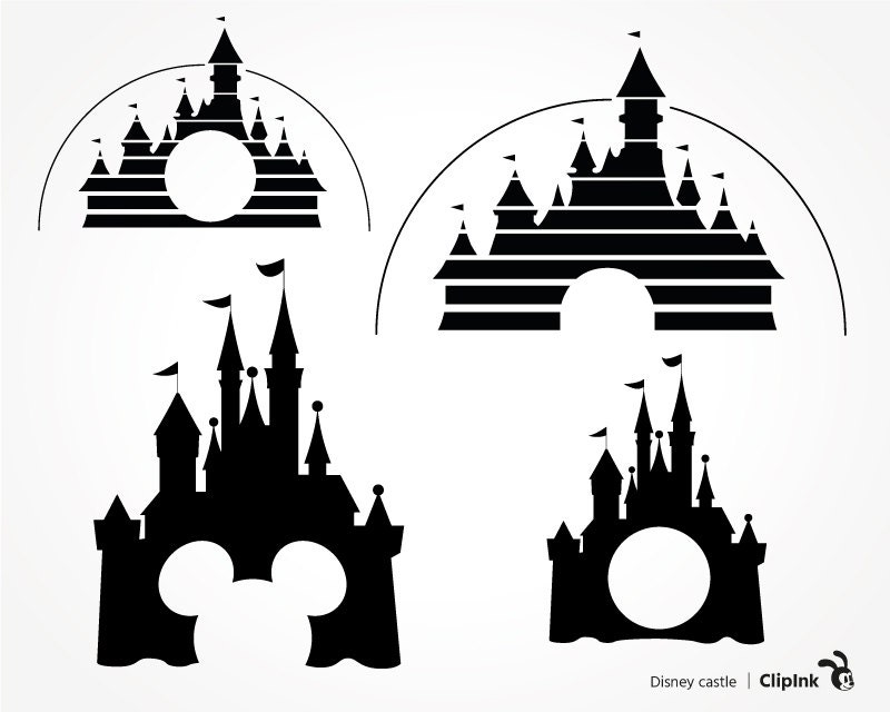 Free Free 118 Disney Castle Svg Outline SVG PNG EPS DXF File
