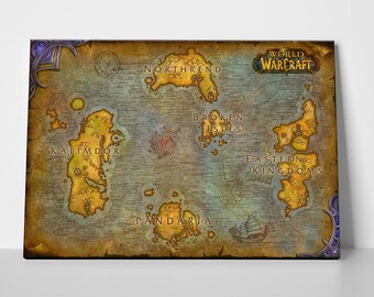 World Of Warcraft: Map of Azeroth
